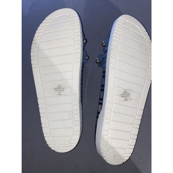 New Marc Fisher Trent Jelly Platform slide sandals size 11M white/clear MSRP $89 - Picture 3 of 4